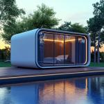 Lakeside Leisure Apple House Resort Prefab Container Homes No Installtion Required for sale
