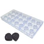 Strawberry Shape Chocolate Polycarbonate Mold Sustainable LFGB Approved for sale