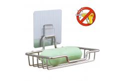 China Sponge Case Dispenser Accessory Bathroom Soap Dishes Self Adhesive Mounted supplier