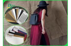 China 0.88mm Washable Paper White & Army - Green & Brown Width 150cm For Backpack supplier