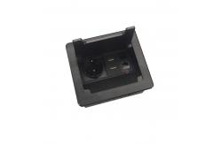 China Conference Office Room Brush Desk Grommet Box Used Aluminum Table supplier