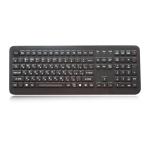 108 Keys Silicone Industrial Keyboard IP68 Waterproof Backlit Desktop