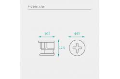 China Cabinet Hardware 15mm Cam Lock | High-Cycle Mdf Joint Hardware Supplier supplier