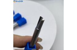 China Supal Carbide O Flute Custom End Mills With Customized For Wood Aluminum supplier