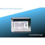 3d image crystal blocks/crystal 3d blocks/blank crystal rectangle/3d engraving crystals for sale