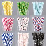 Individual Packing Drinking Straws Disposable Colorful Custom Food Grade Material for sale