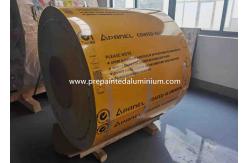 China MTC Width 2490mm Prepainted Aluminum Coil  PVDF Surface Coating supplier