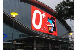 China Giant Display Smd3535 Wall Mounted Led Screen P8 Outdoor For Advertising supplier