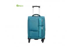 China Spinner Wheels 1680D PU Film Trolley Travel Luggage Bag supplier