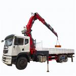 Factory Direct Sales   10 Tons  Truck-mounted Crane     Lorry Loading  Crane      Folding Crane for sale