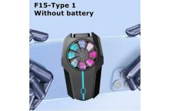 China F15 Mobile Phone Cooling Fan Radiator Air-cooled Back Clip Game Cooler supplier