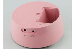 China Customized Pink Painted Zinc Alloy Die Casting Parts Intelligent Robot Base supplier