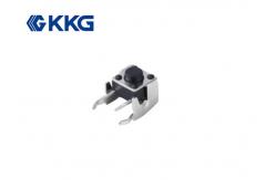 China 6*6 Tact Switch With Bracket Side-DIP Tactile Switch supplier