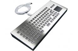 China PS/2 Rugged Industrial Pc Keyboard With Mouse Trackpad supplier