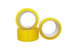 China Lemon Yellow Transparent Bopp Tape Yellowish Packing Tape supplier