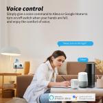 US Plug Smart Homekit Socket 16A 2 Pin DIY Wifi Enabled Plug Socket