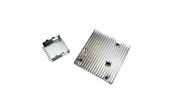 China Sheet Metal Fabrication Custom Aluminum Profile Heatsink CNC Machining Aluminum Extrusion Radiator supplier
