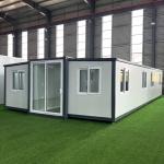 Wind Proof Expandable Container House Earthquake Resistance 40ft Container Home