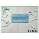 Antibacterial Single Use Nonwoven Tie On Face Mask for sale