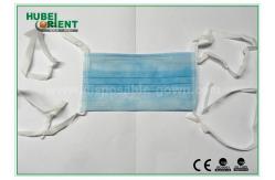 China Antibacterial Single Use Nonwoven Tie On Face Mask supplier