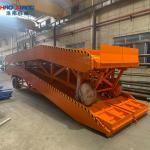 Trailers 10T Folding Dock Ramp Temporary Loading Dock Customized