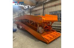 China Trailers 10T Folding Dock Ramp Temporary Loading Dock Customized supplier