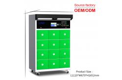 China 12 Slot Battery Swapping Cabinet Charging Stations For Electric Motorcycle 220V supplier