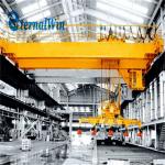 European Standard Electric Hoist Traveling Double Girder Bridge Crane 10ton 20 Ton 25 Ton 35ton Capacity for sale