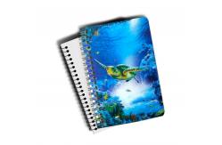 China Plastic 3d Effect Cover Notebook Animal Design 3d Lenticular Printing supplier