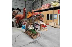 China Animatronic T Rex Dinosaur Ride Sunproof Waterproof Artificial Dinosaur supplier