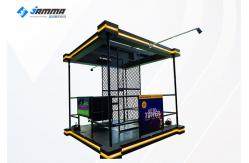 China Black VR Tower 2 Players Virtual Reality Game Interactive Shooting Simulator supplier