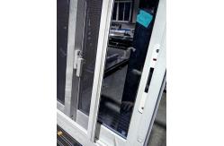 China Aluminum Alloy Double Aluminium Glass Sliding Window Powder Coated With Touch Lock supplier