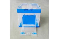 China Durable Collapsible Plastic Containers Opening Width Sides 530*365*335 mm supplier