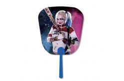 China Custom 3d Lenticular Pp Manual Plastic Hand Held Fan Flip 3d Hand Fan supplier