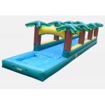 inflatable tropical slide ,giant inflatable slip and slide for adult for sale