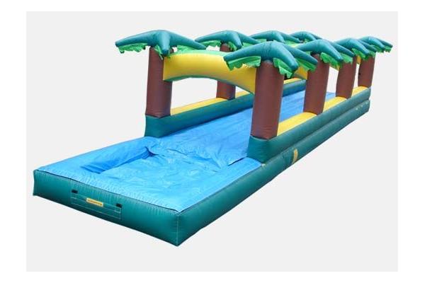 inflatable tropical slide ,giant inflatable slip and slide for adult