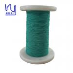 0.1mmx 80 Natural Silk Covered Litz Wire Green / Red Wire for sale