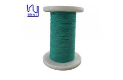 China 0.1mmx 80 Natural Silk Covered Litz Wire Green / Red Wire supplier