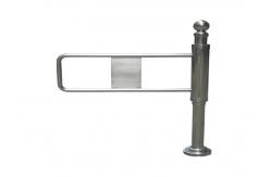 China Hand Push Manual Swing Turnstile Gate Uni Directional 800mm Length supplier