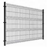 50x200mm Mesh 3D Curved Fence Triangle Bended 1.83mx2.5m Panel for sale