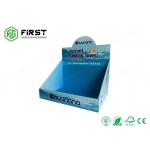 Offest Printing Custom Recycled Retail Display Boxes Cardboard , Portable Cardboard Counter Display for sale