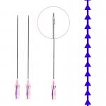 3d 4d 6d 19g Cog Pdo Smooth Threads Lift Nose Big V Line W L Type Needle for sale