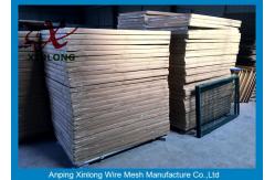 China Customized Dark Green Welded Mesh Fence Gate For Private Yard and Garden supplier