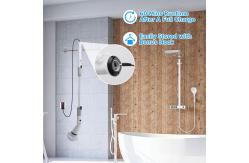China ABS Cordless Electric Spin Scrubber With 6 Replaceable Brush Heads supplier