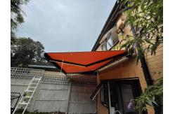 China Electric Retractable Awning With Remote Control / Full Cassette Awning supplier