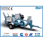 28tons 500KV or 800KV Quad 4 and Hexa 6 Conductors Overhead Transmission Line Stringing Equipment with Cummins Engine for sale