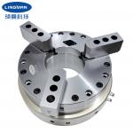 China LINGMAN G400CHP-180 Front-Mounted Pneumatic Power Chuck with 448mm Outer Diameter and 21.8mm Diameter Stroke for sale