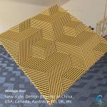 40x40cm Interlocking Shop Floor Mats Anti Slip Plastic Garage Floor Mats for sale