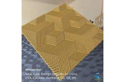 China Three Dimensional 19mm Garage Tiles Interlocking Heavy Duty Garage Floor Squares supplier