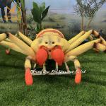 Horrible Simulated Animal Spider in Zoo Park and Educational Events